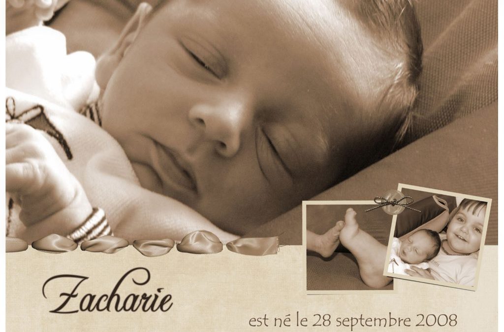 ** Les faire-parts de naissance **